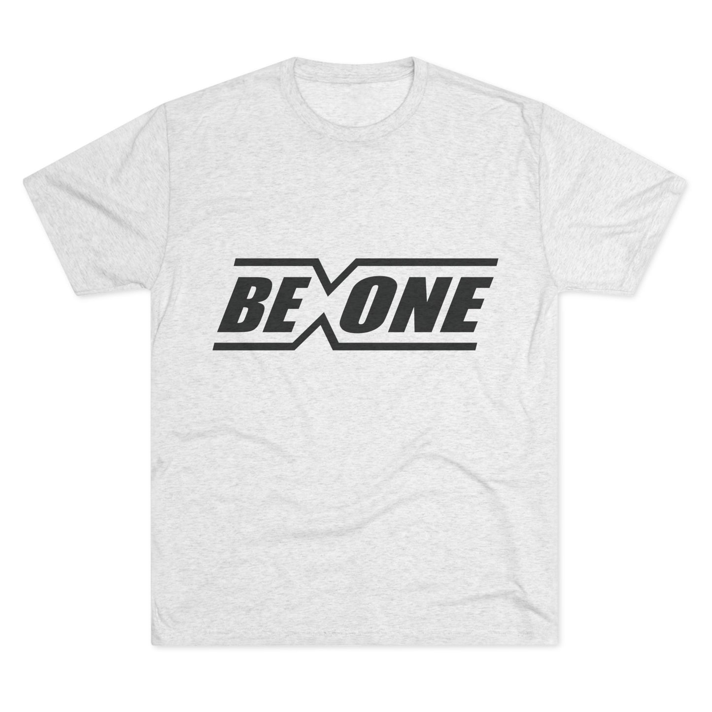 Be One Unisex Tri-Blend Crew Tee - Inspirational Graphic T-Shirt for Everyday Wear