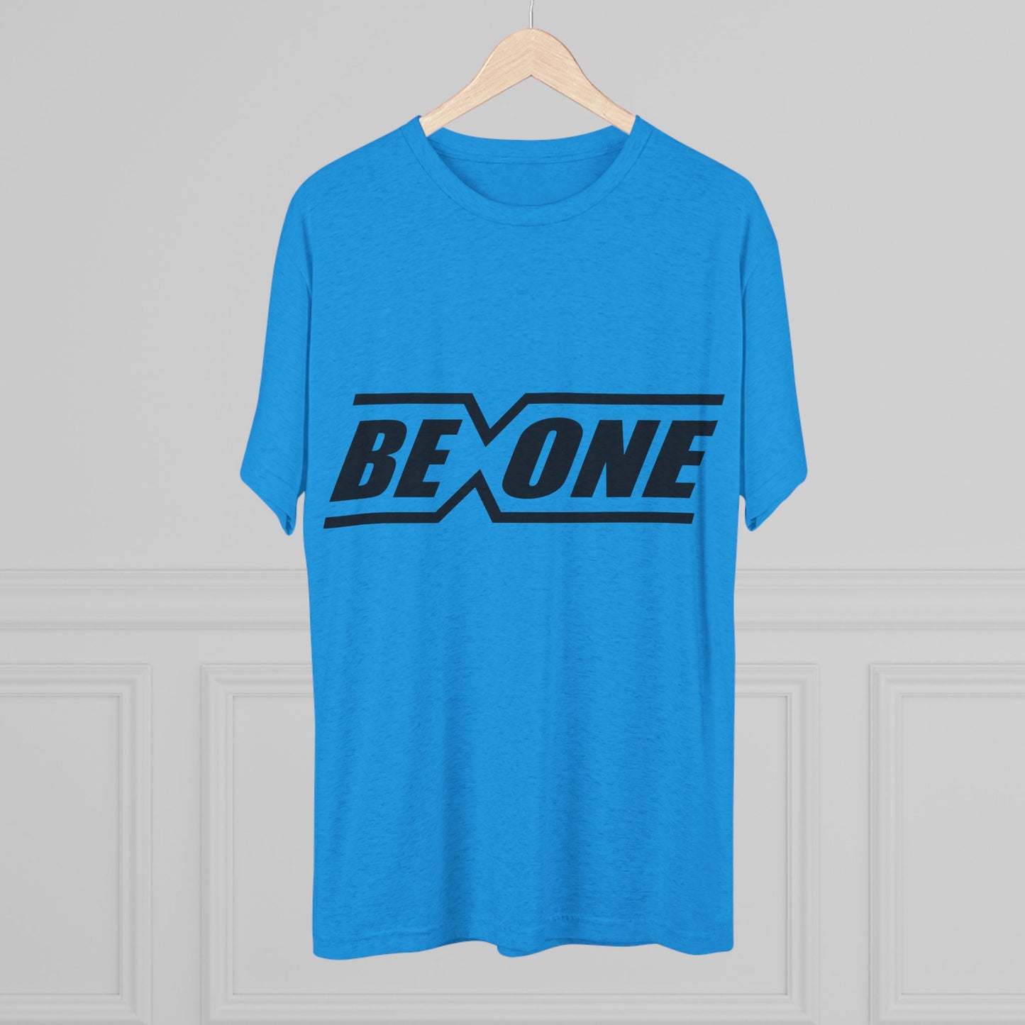 Be One Unisex Tri-Blend Crew Tee - Inspirational Graphic T-Shirt for Everyday Wear