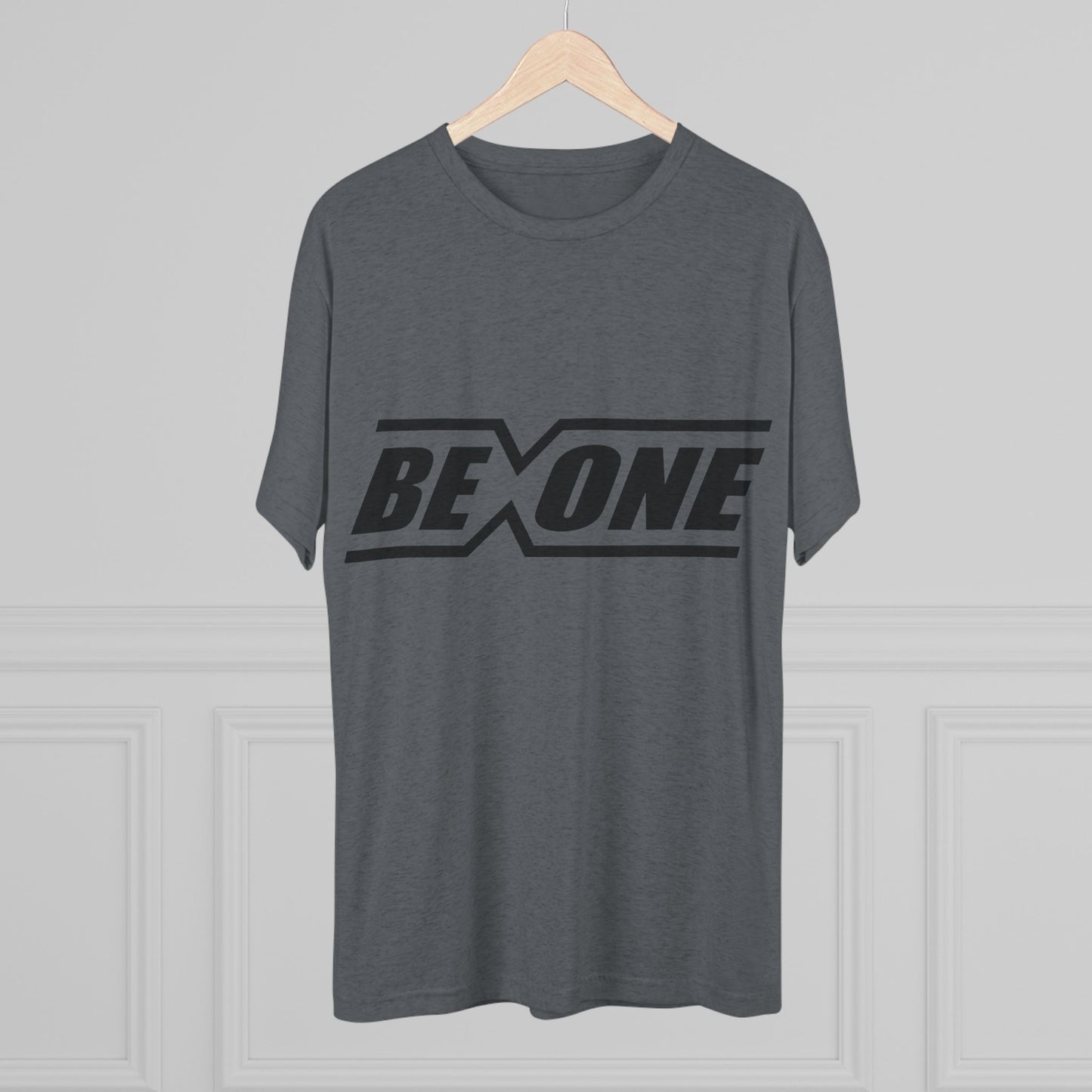 Be One Unisex Tri-Blend Crew Tee - Inspirational Graphic T-Shirt for Everyday Wear