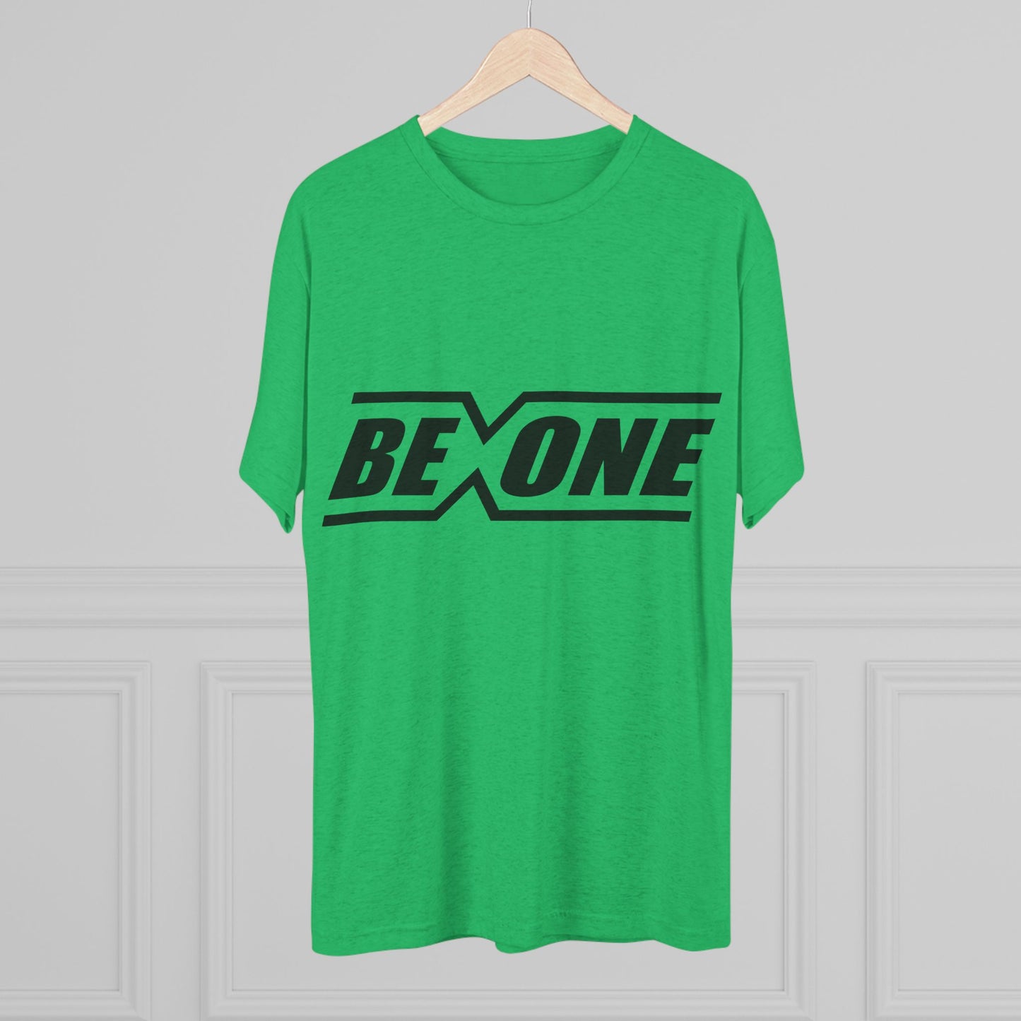 Be One Unisex Tri-Blend Crew Tee - Inspirational Graphic T-Shirt for Everyday Wear