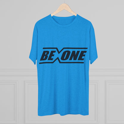 Be One Unisex Tri-Blend Crew Tee - Inspirational Graphic T-Shirt for Everyday Wear