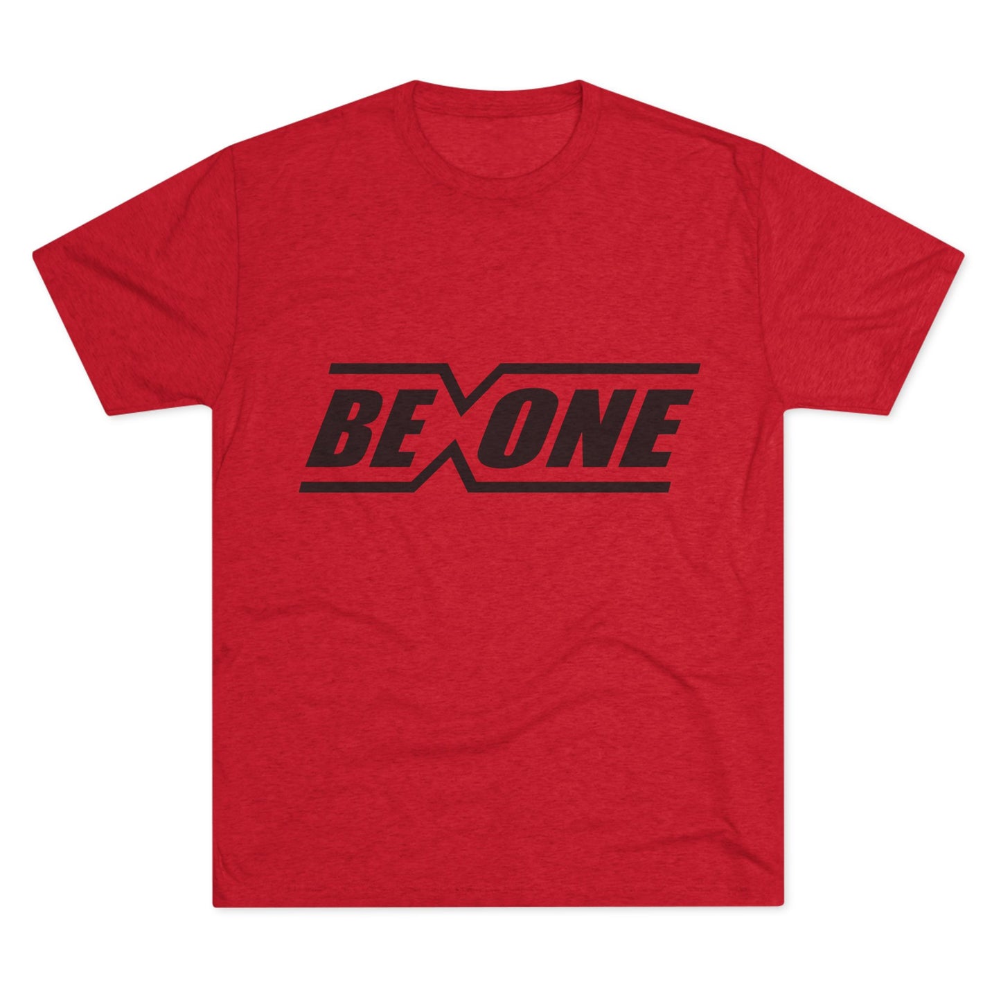 Be One Unisex Tri-Blend Crew Tee - Inspirational Graphic T-Shirt for Everyday Wear