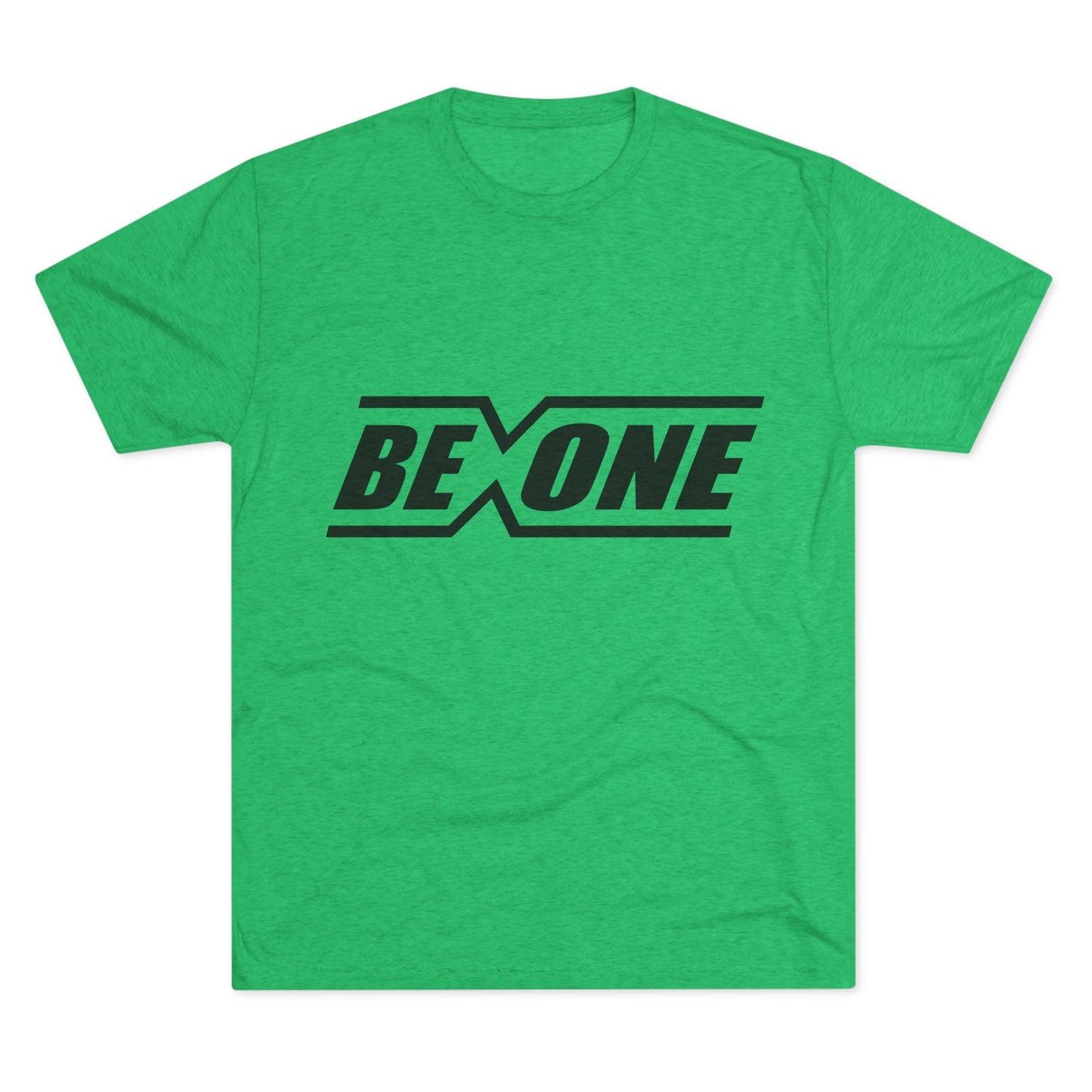 Be One Unisex Tri-Blend Crew Tee - Inspirational Graphic T-Shirt for Everyday Wear