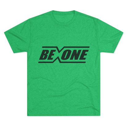 Be One Unisex Tri-Blend Crew Tee - Inspirational Graphic T-Shirt for Everyday Wear