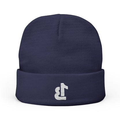 Knit Beanie (Embroidery)
