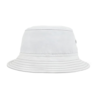 Stylish White Bucket Hat for Summer Adventures