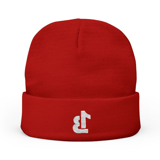 Knit Beanie (Embroidery)
