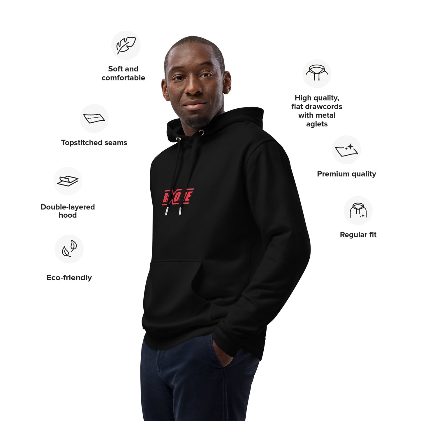 Premium Eco Hoodie | Organic & Recycled
