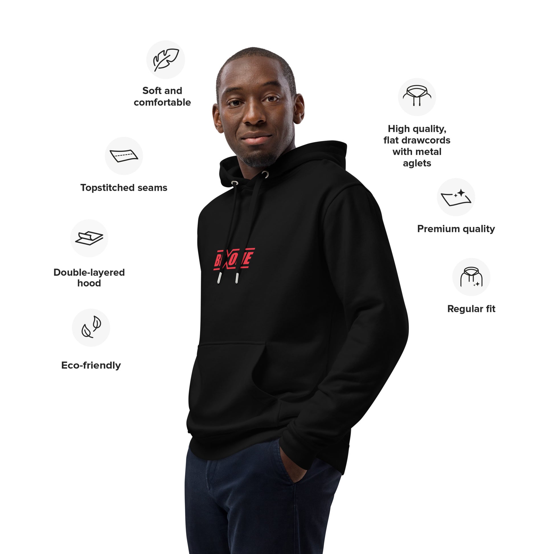 Premium Eco Hoodie | Organic & Recycled