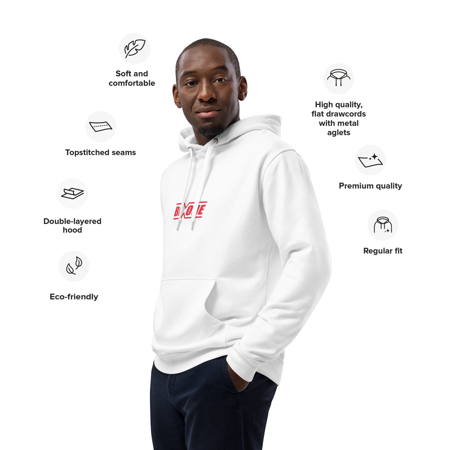 Premium Eco Hoodie | Organic & Recycled